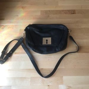 Black Leather Botkier Crossbody bag